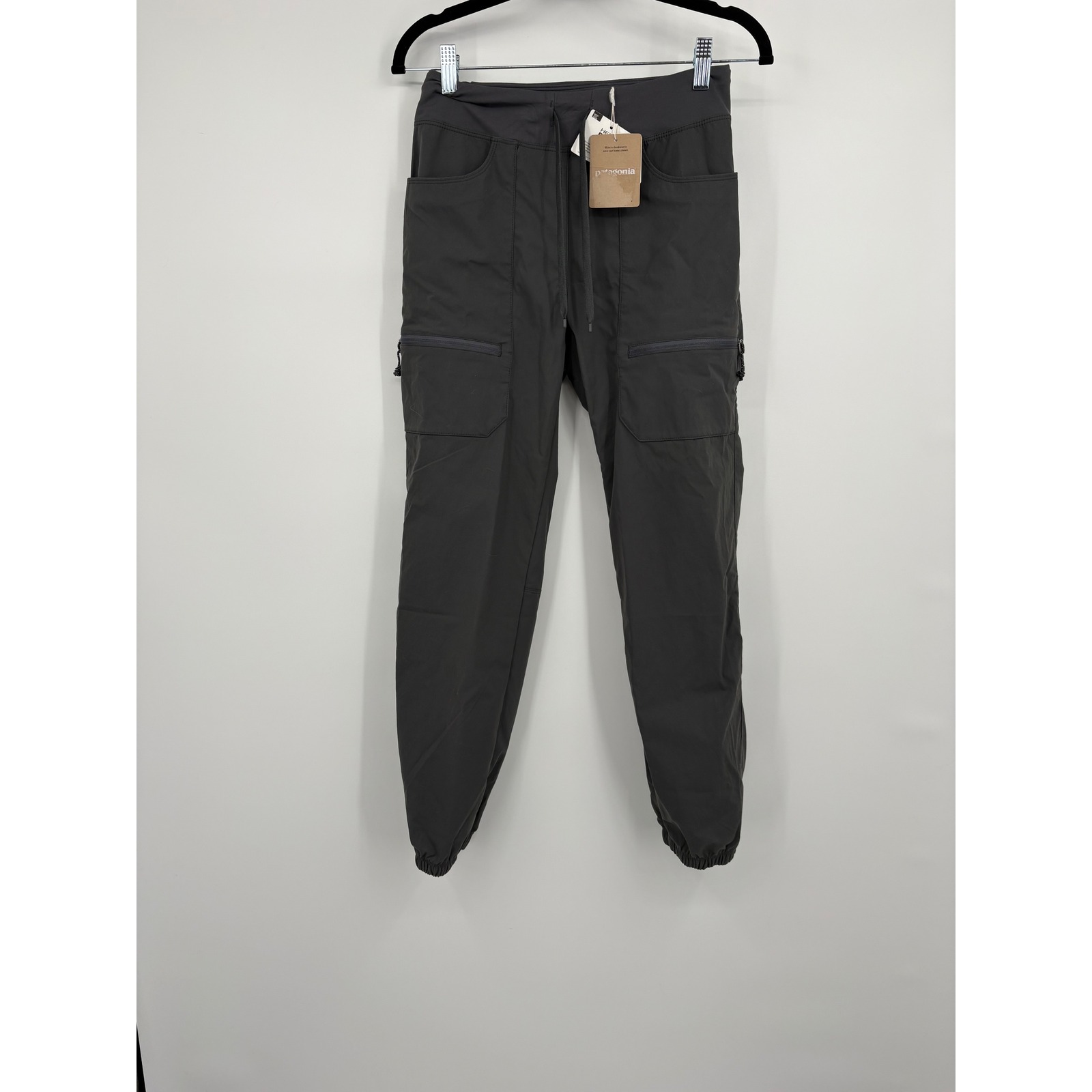 Patagonia Womens Xs Forge Grey Quadcarry Joggers Pants Upf 40+ Activewear